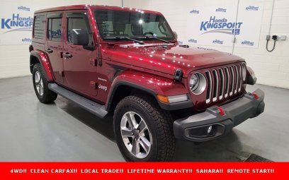 Used 2021 Jeep Wrangler Unlimited Sahara w/ LED Lighting Group