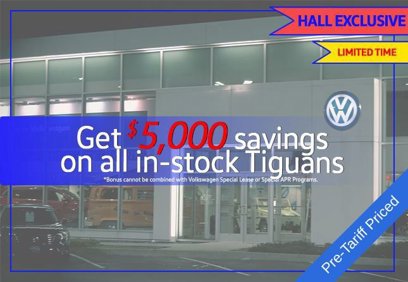 New 2024 Volkswagen Tiguan Wolfsburg Edition