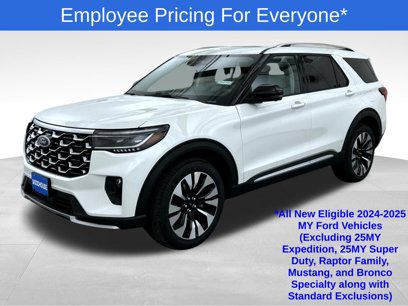 New 2025 Ford Explorer Platinum