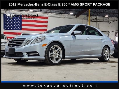 Used 2013 Mercedes-Benz E 350 4MATIC Sedan