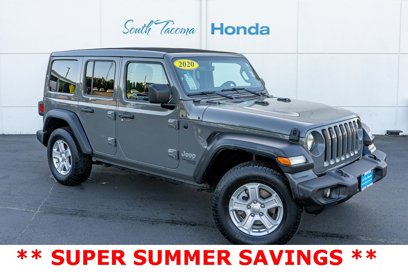 Used 2020 Jeep Wrangler Unlimited Sport S w/ Sun And Sound Package