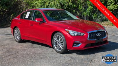 Certified 2022 INFINITI Q50 Luxe