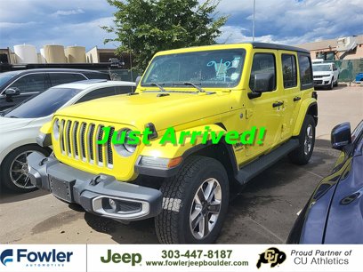 Used 2022 Jeep Wrangler Unlimited Sahara w/ LED Lighting Group