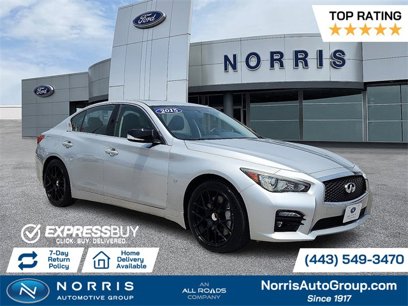 Used 2015 INFINITI Q50 Sport w/ Navigation Package