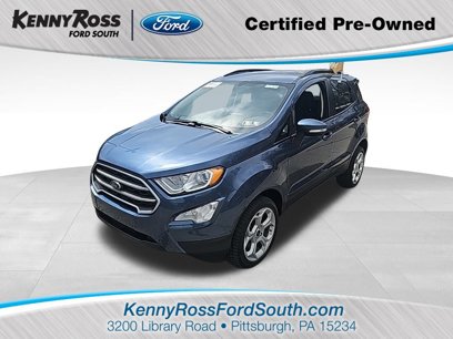 Certified 2021 Ford EcoSport SE w/ SE Convenience Package