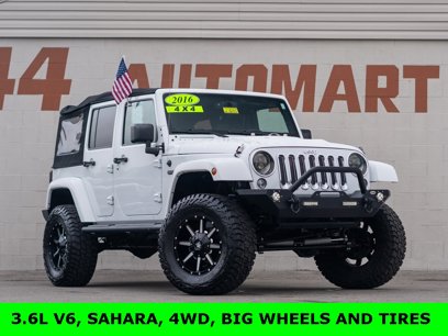 Used 2016 Jeep Wrangler Unlimited Sahara