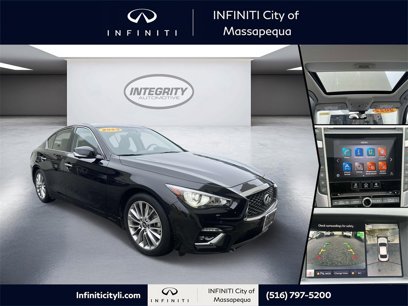 Certified 2022 INFINITI Q50 Luxe