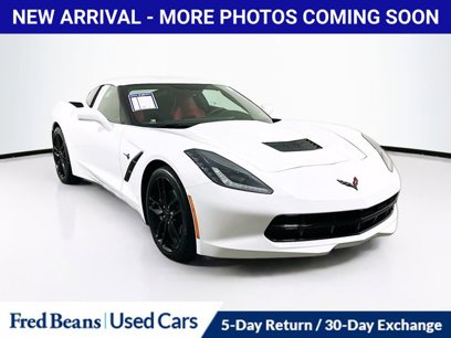 Used 2019 Chevrolet Corvette Stingray Coupe w/ Carbon Flash Badge Package