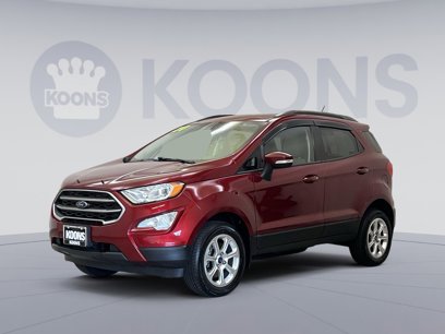 Used 2020 Ford EcoSport SE w/ SE Convenience Package