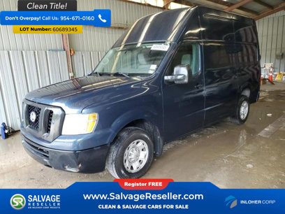 Used 2020 Nissan NV 2500 SV