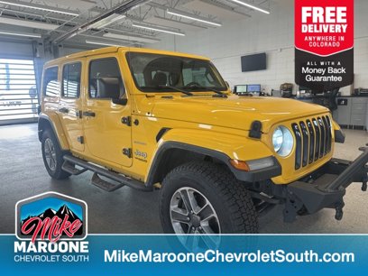 Used 2019 Jeep Wrangler Unlimited Sahara w/ LED Lighting Group