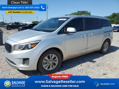 Used 2017 Kia Sedona LX w/ LX Essentials Premium Package