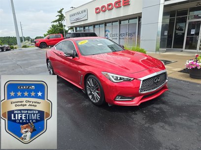 Used 2017 INFINITI Q60 Red Sport 400