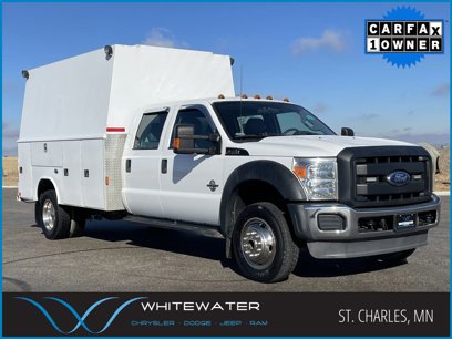 Used 2011 Ford F550 4x4 Crew Cab Super Duty w/ Payload Upgrade Pkg