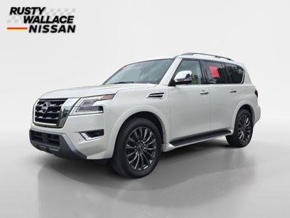 Certified 2024 Nissan Armada Platinum w/ Captain's Chairs Package