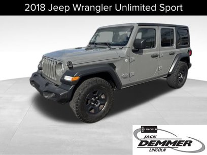 Used 2018 Jeep Wrangler Unlimited Sport