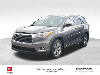 Certified 2016 Toyota Highlander Limited Platinum