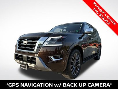 Certified 2022 Nissan Armada Platinum w/ Captain's Chairs Package