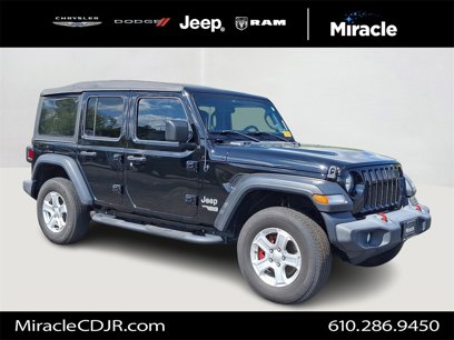 Certified 2019 Jeep Wrangler Unlimited Sport S