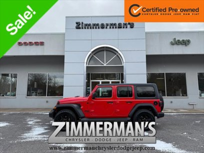Certified 2021 Jeep Wrangler Unlimited Sport