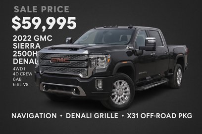 Used 2022 GMC Sierra 2500 Denali w/ LPO, GMC Protection Package