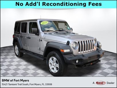 Used 2018 Jeep Wrangler Unlimited Sport S