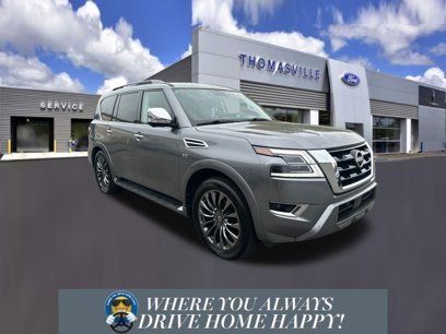 Used 2021 Nissan Armada Platinum w/ Captain's Chairs Package