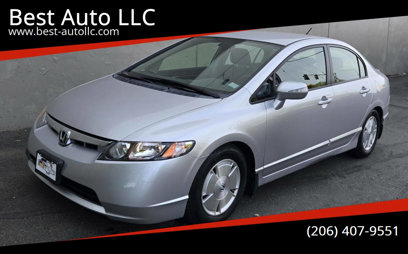 Used 2008 Honda Civic Hybrid Sedan