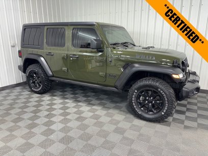 Certified 2021 Jeep Wrangler Unlimited Sport