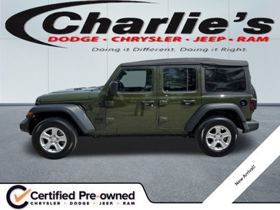 Certified 2021 Jeep Wrangler Unlimited Sport