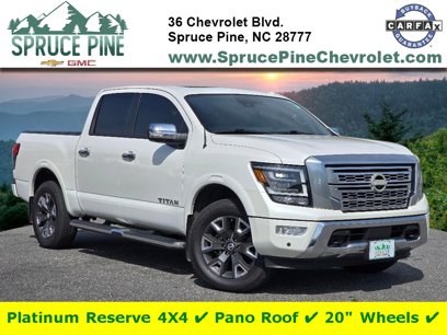 Used 2021 Nissan Titan Platinum Reserve w/ Moonroof Package