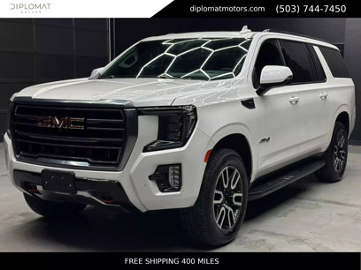 Used 2021 GMC Yukon XL AT4 w/ Rear Media and Nav Package