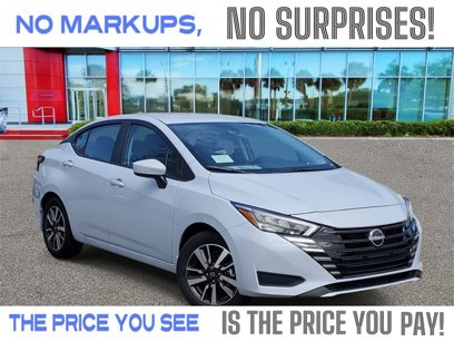 New 2025 Nissan Versa SV w/ Trunk Package