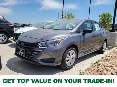 New 2025 Nissan Versa S w/ Trunk Package