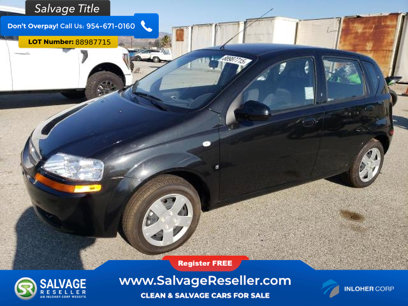 Used 2008 Chevrolet Aveo5