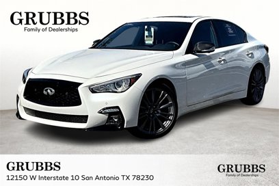 Certified 2024 INFINITI Q50 Red Sport 400 w/ Carbon Fiber Package