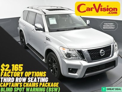 Used 2019 Nissan Armada Platinum w/ Captain's Chairs Package
