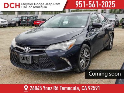 Used 2017 Toyota Camry SE