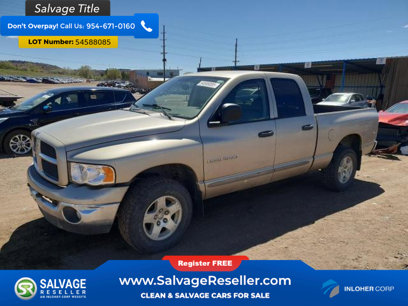 Used 2003 Dodge Ram 1500 Truck 4x4 Quad Cab