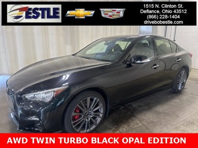 Used 2023 INFINITI Q50 Red Sport 400 w/ Black Opal Edition