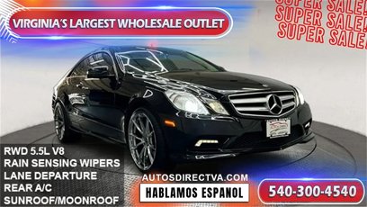Used 2010 Mercedes-Benz E 550 Coupe