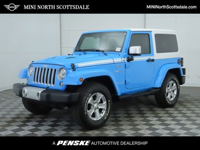 Used 2017 Jeep Wrangler Sahara w/ Quick Order Package 24E Chief
