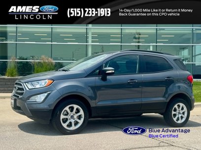 Certified 2020 Ford EcoSport SE w/ SE Convenience Package