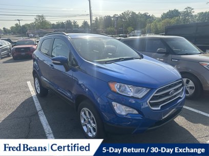 Used 2021 Ford EcoSport SE w/ Interior Protection Package