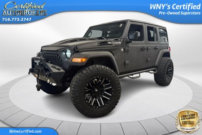 Used 2018 Jeep Wrangler Unlimited Sahara w/ Uconnect 4C Nav & Sound Group