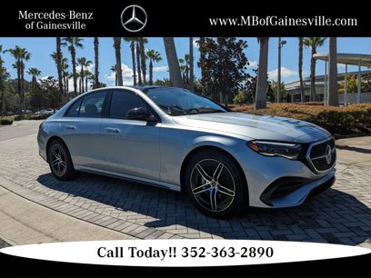 New 2024 Mercedes-Benz E 350 4MATIC Sedan