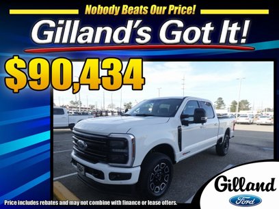 New 2025 Ford F250 Platinum