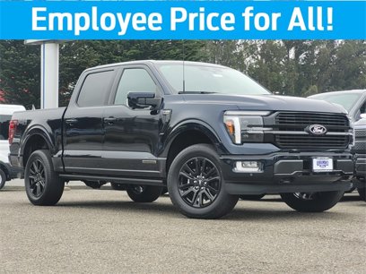 New 2025 Ford F150 Platinum