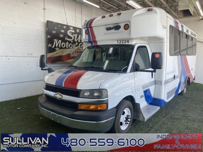 Used 2012 Chevrolet Express 4500 w/ Shuttle Bus Package