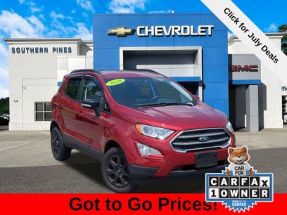 Used 2020 Ford EcoSport SE w/ SE Convenience Package